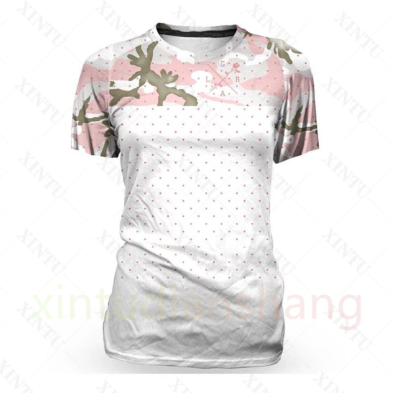 Mountain Biking Jersey - Camisa de manga curta Motocross para