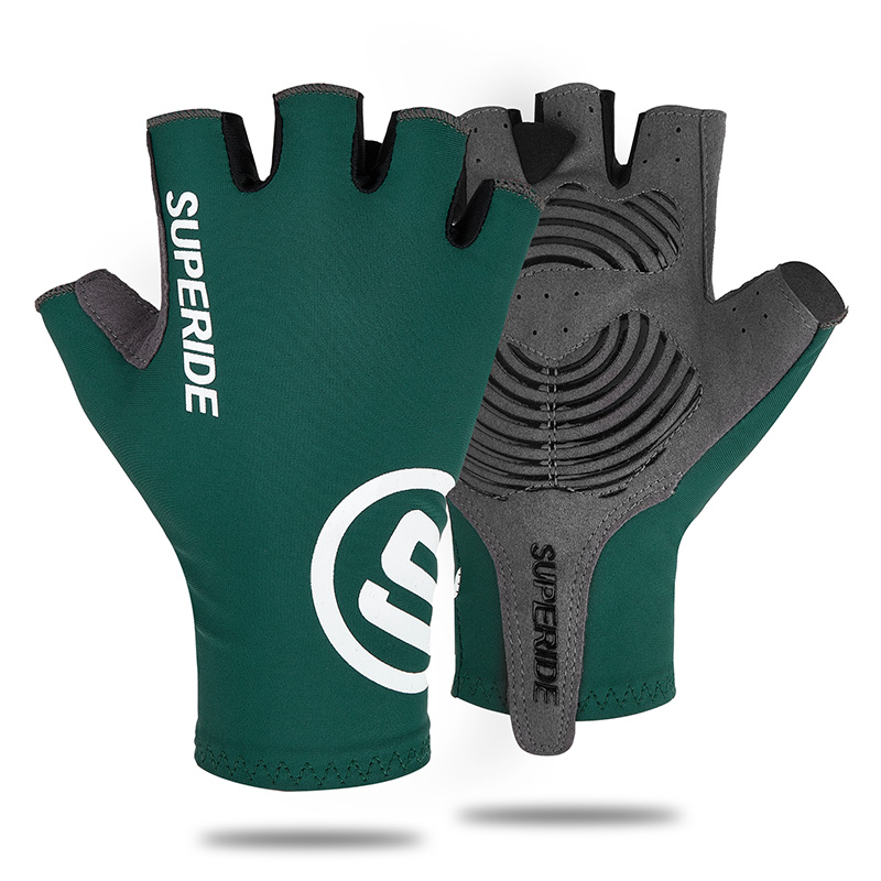Mountain Biking Gloves Mens - Superide gel acolchoado metade dedo luvas