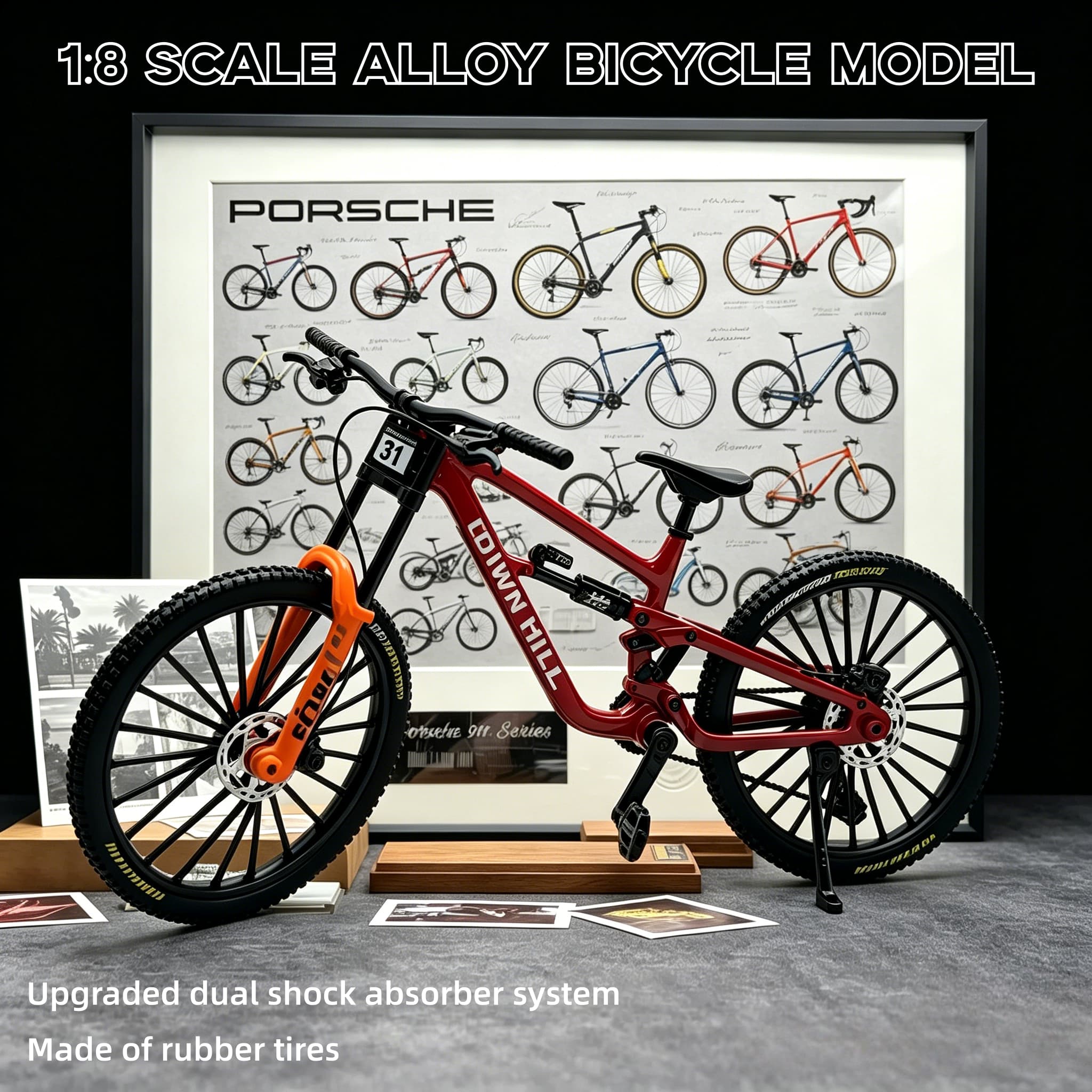 Mountain Biking Jumps - Modelo de Bicicleta de Montanha em