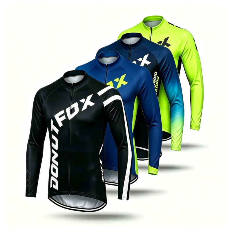 Mountain Biking Jersey - Camisa masculina de manga comprida para