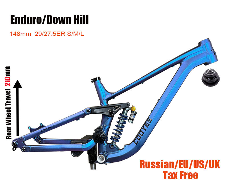Mountain Biking In The Uk - Quadro de Bicicleta em Alumínio com