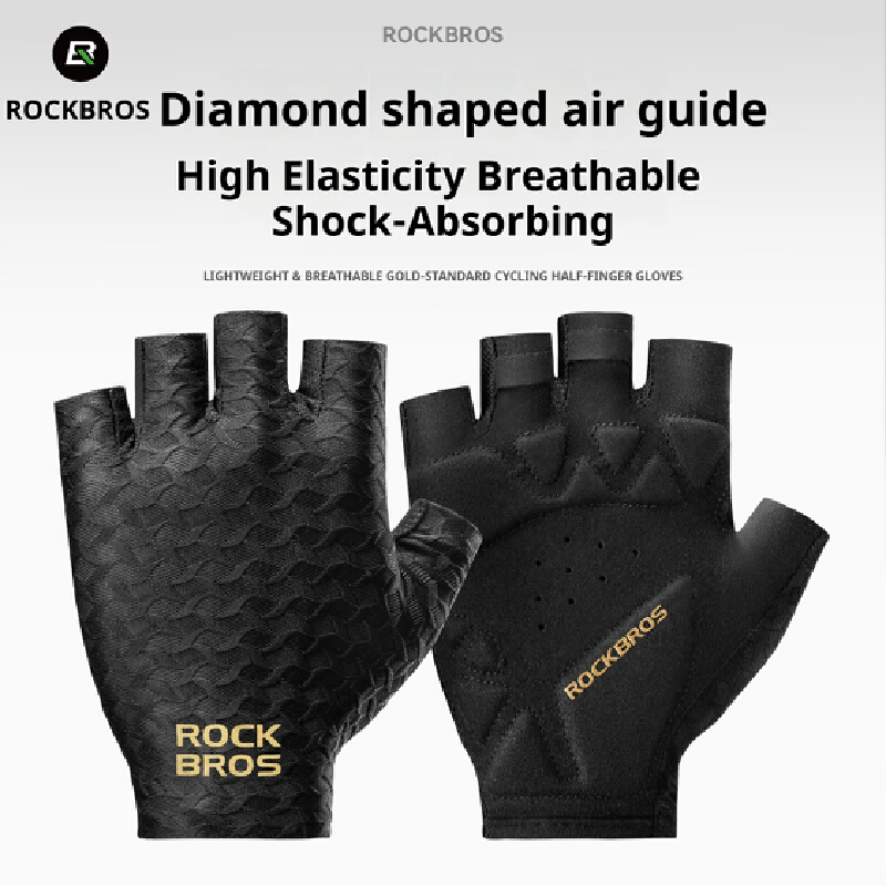 Mountain Biking Gloves Mens - Luvas acolchoadas Rockbros X Gearhub para