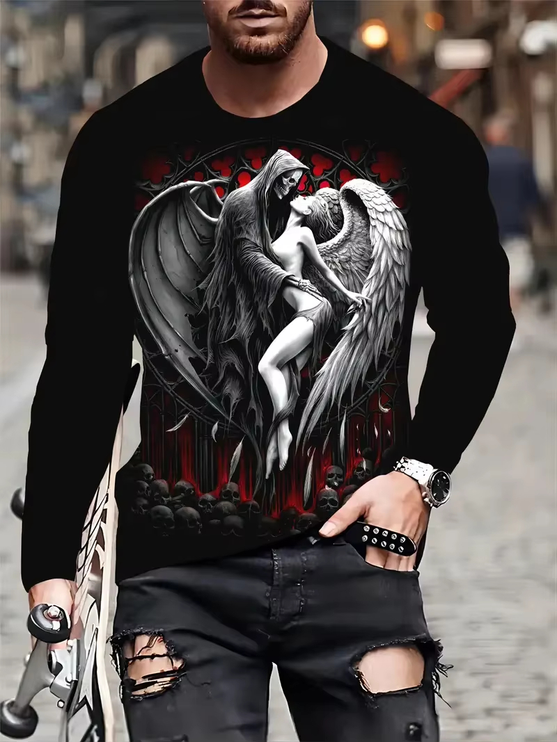 Mountain Biking Jersey - Camisa de Motocross de Manga Longa
