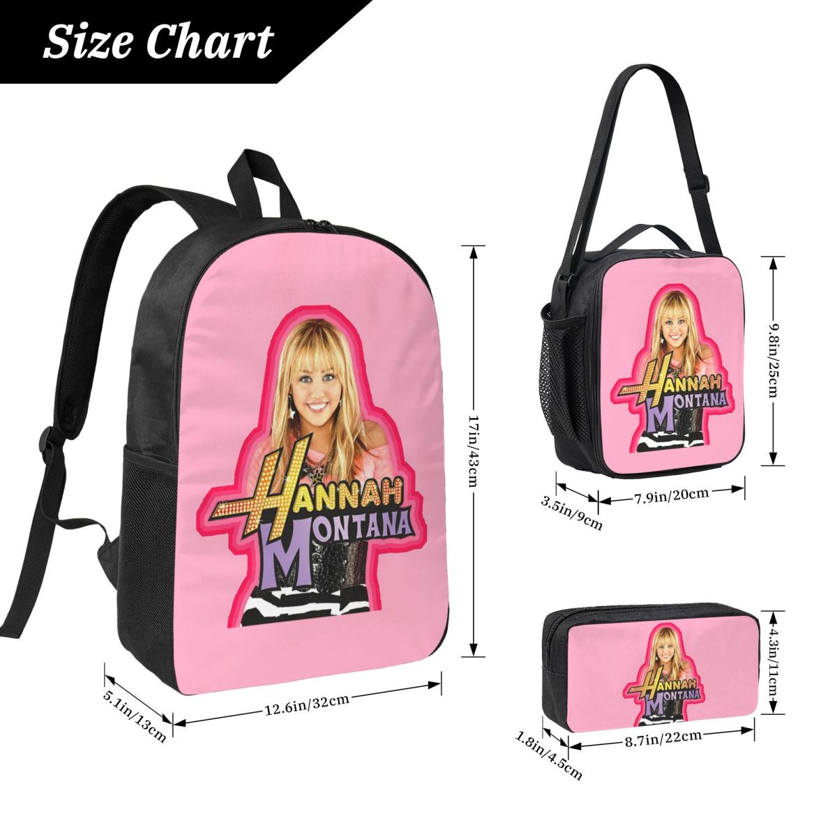 Mochila Colegial Hannah Montan - Mountain Biking Backpack avaliação e preço