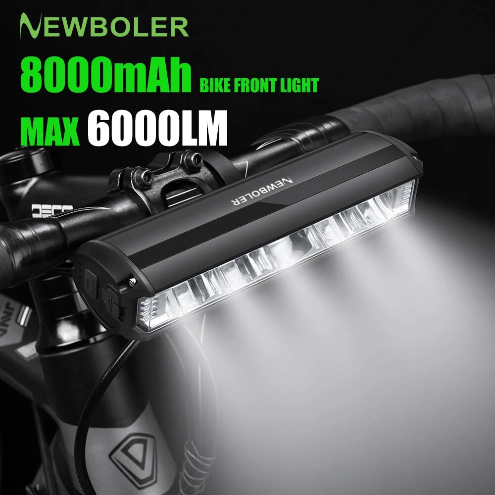 Newboler luz dianteira da bici - Mountain Biking Backpack avaliação e preço