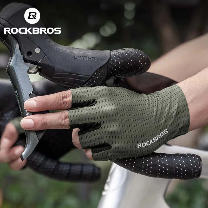 Rockbros luvas de ciclismo das - Mountain Biking Gloves Mens avaliação e preço