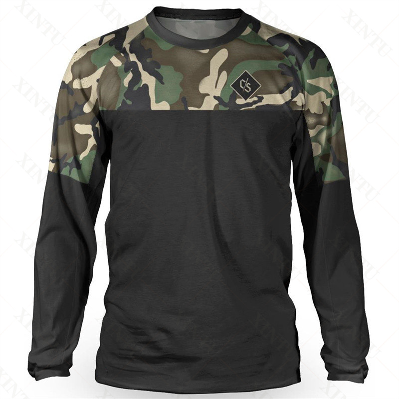 Camisa masculina solta piloto  - Mountain Biking Jersey avaliação e preço