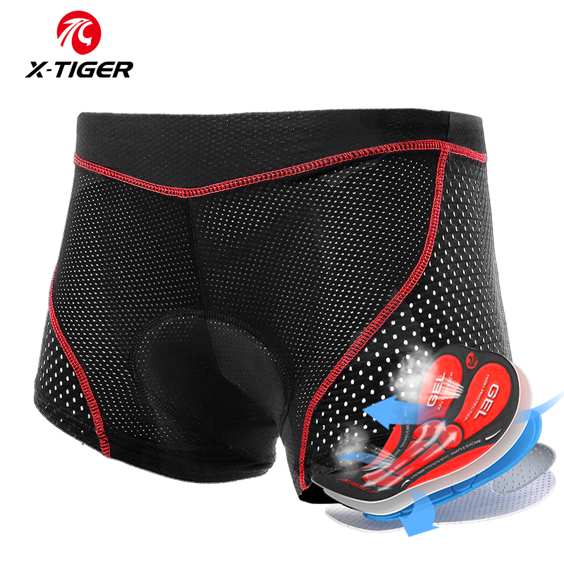 X-TIGER calções de roupa inter - Mountain Biking Underwear avaliação e preço