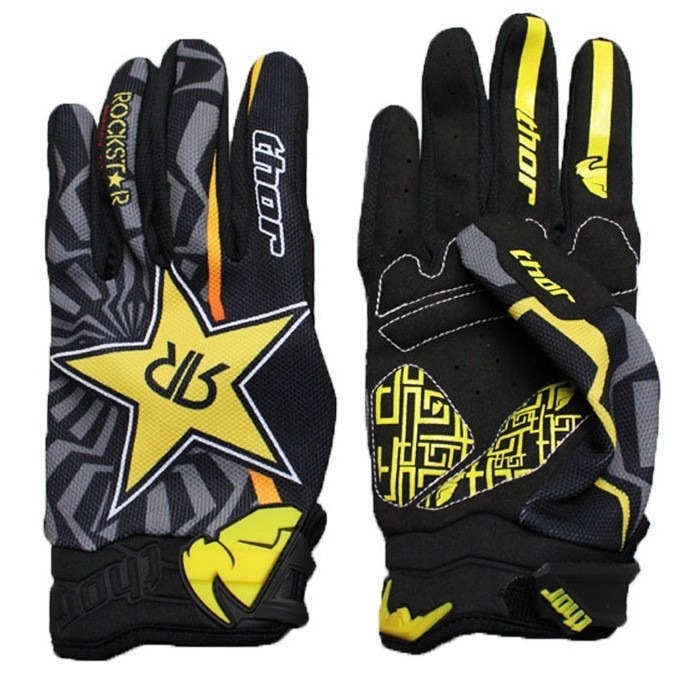 Luvas de Motocross com Almofad - Mountain Biking Gloves Mens avaliação e preço