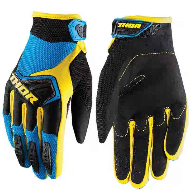 Luvas de Motocross com Almofad - Mountain Biking Gloves Mens avaliação e preço
