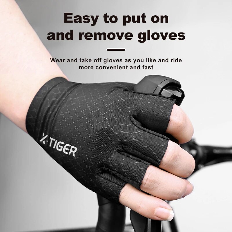 X-TIGER luvas de ciclismo meio - Mountain Biking Gloves Mens avaliação e preço
