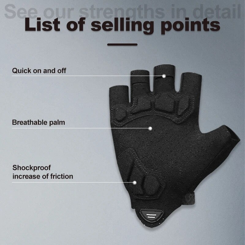 X-TIGER luvas de ciclismo meio - Mountain Biking Gloves Mens avaliação e preço